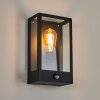 CAUDRY Outdoor Wall Light black, 1-light source, Motion sensor
