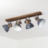ORNY Ceiling Light grey, Dark wood, 4-light sources