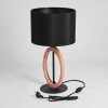 KINTORE Table lamp brown, black, 1-light source