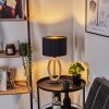 KINTORE Table lamp brown, black, 1-light source