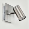 JAVEL Wall Light chrome, matt nickel, 1-light source