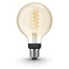 Philips HUE LED White Filament Globe E27 7 Watt 2100 Kelvin 600 Lumen