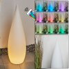 BOUILLI outdoor floor lamp LED white, 1-light source, Remote control, Colour changer