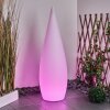 BOUILLI outdoor floor lamp LED white, 1-light source, Remote control, Colour changer