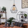 CAROBAL Pendant Light Ecru, black, 1-light source