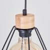 CAROBAL Pendant Light Ecru, black, 1-light source