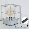 FEVAAG Table lamp matt nickel, 1-light source