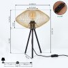 MOHOLM Table lamp black, 1-light source