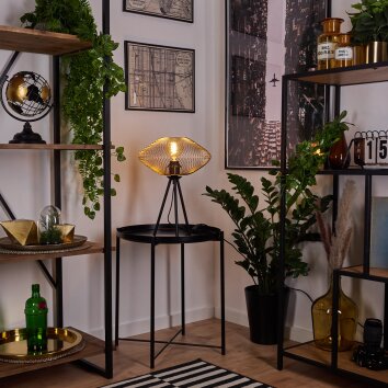 MOHOLM Table lamp black, 1-light source