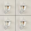 NAOFE Outdoor Wall Light white, 1-light source