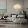 Leuchten-Direkt LOLASMART-NAOMI Floor Lamp LED white, 1-light source, Remote control, Colour changer