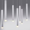 Leuchten-Direkt BRUNO Pendant Light LED aluminium, 10-light sources