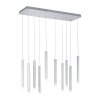 Leuchten-Direkt BRUNO Pendant Light LED aluminium, 10-light sources