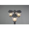 Trio-Leuchten CAVADO path light anthracite, 3-light sources