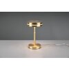 Trio-Leuchten FRANKLIN Table lamp LED brass, 1-light source