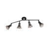 FHL-easy JESS Ceiling Light black, 4-light sources