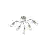 FHL-easy BREE Ceiling Light matt nickel, 5-light sources