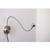 Globo SERPENT wall light LED chrome, 1-light source