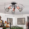 BARIPADA Ceiling Light black, 3-light sources