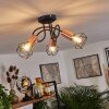 BARIPADA Ceiling Light black, 3-light sources