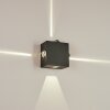 BEDOU Outdoor Wall Light LED anthracite, 1-light source