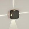 BEDOU Outdoor Wall Light LED anthracite, 1-light source