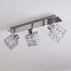 DESRUE Ceiling Light chrome, silver, 3-light sources