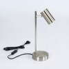 JAVEL Table lamp chrome, matt nickel, 1-light source