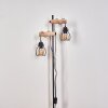 GONDO Floor Lamp Ecru, black, 2-light sources