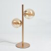 ALDEN Table lamp brass, 2-light sources