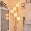 ALSEN Floor Lamp matt nickel, 5-light sources