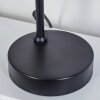 ZUOZ Table lamp chrome, black, 1-light source