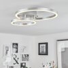 SORTE Ceiling Light LED matt nickel, 1-light source