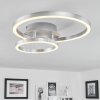 SORTE Ceiling Light LED matt nickel, 1-light source