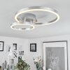 SORTE Ceiling Light LED matt nickel, 1-light source