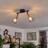 BARIPADA Ceiling Light black, 2-light sources