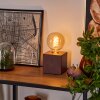 LAGRADIOULE Table lamp rust-coloured, 1-light source