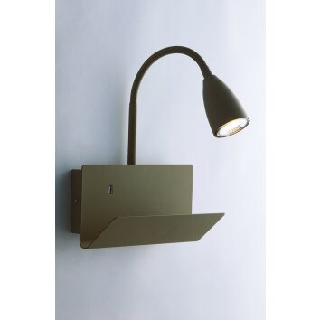 Luce-Design GULP Wall Light beige, 1-light source