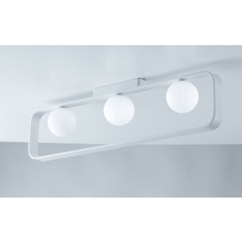 Luce-Design ROXY Ceiling Light white, 3-light sources