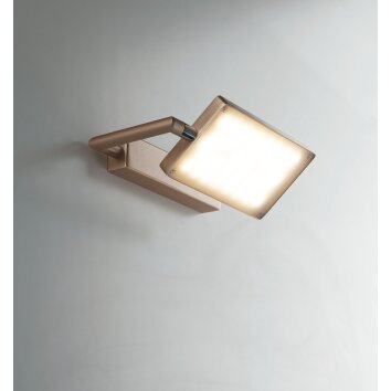 Luce-Design BOOK Wall Light LED gold, 1-light source