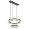 Globo BLASIUS Pendant Light LED black, 1-light source, Remote control