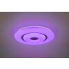 Reality RANA Ceiling Light LED black, white, 1-light source, Remote control, Colour changer