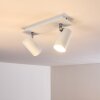 Ceiling Light Zuoz white, 2-light sources
