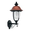 Lutec VENEZIA Outdoor Wall Light anthracite, copper, 1-light source