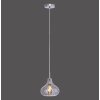 Pendant Light Paul Neuhaus SCARLETT smoke coloured, 1-light source