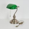 HAVSTA banker lamp antique brass, 1-light source