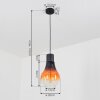 CHAUMON Pendant Light black, 1-light source