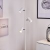 JAVEL Floor Lamp chrome, white, 3-light sources