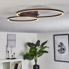 KORCA Ceiling Light LED black, 1-light source
