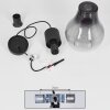 CHAUMON Pendant Light black, 1-light source